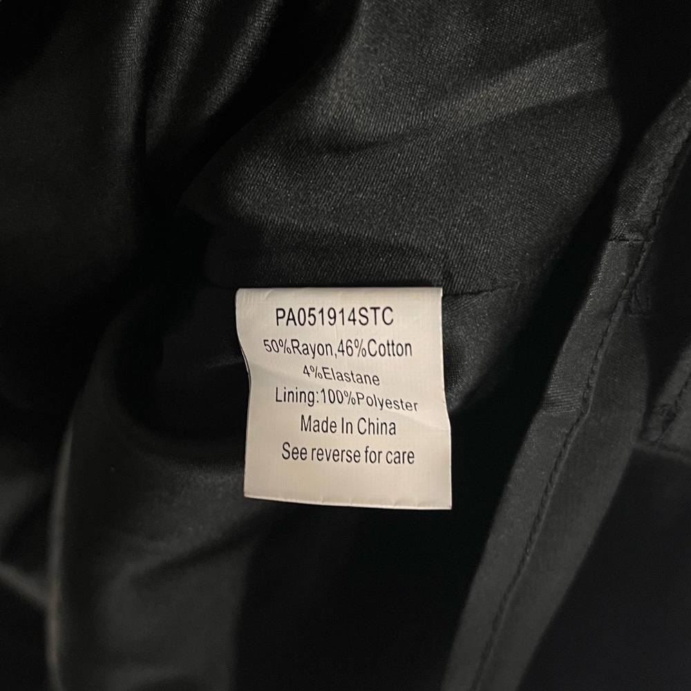 PARKER 'Whitfield'~ Black Mesh Insets Racerback Flare Versatile Dress Size Large - Picture 8 of 8